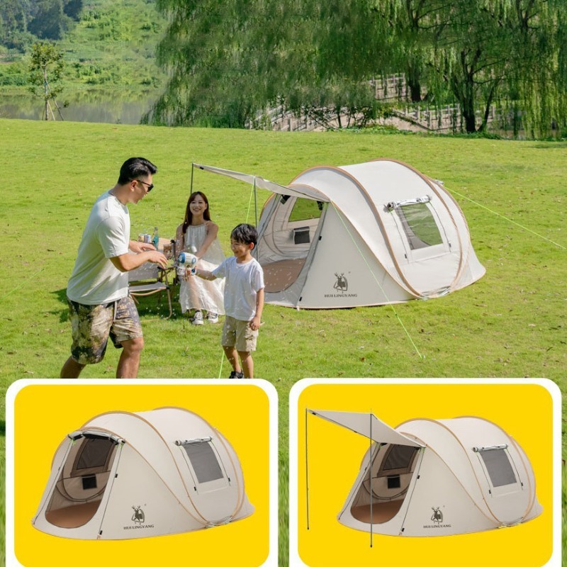 Emergency Mylar Tent - Zelte Camping im Freien wasserdicht One-Touch-Zelt