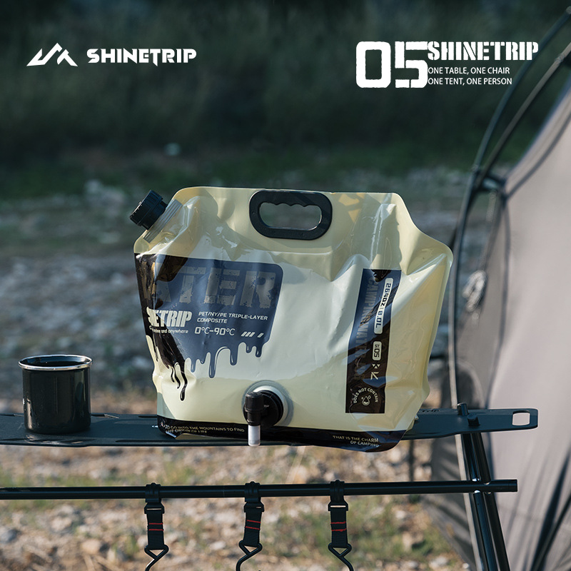 Water Bag Collapsible - 2 Stück Outdoor Camping Wasserspeicherbeutel ShineTrip