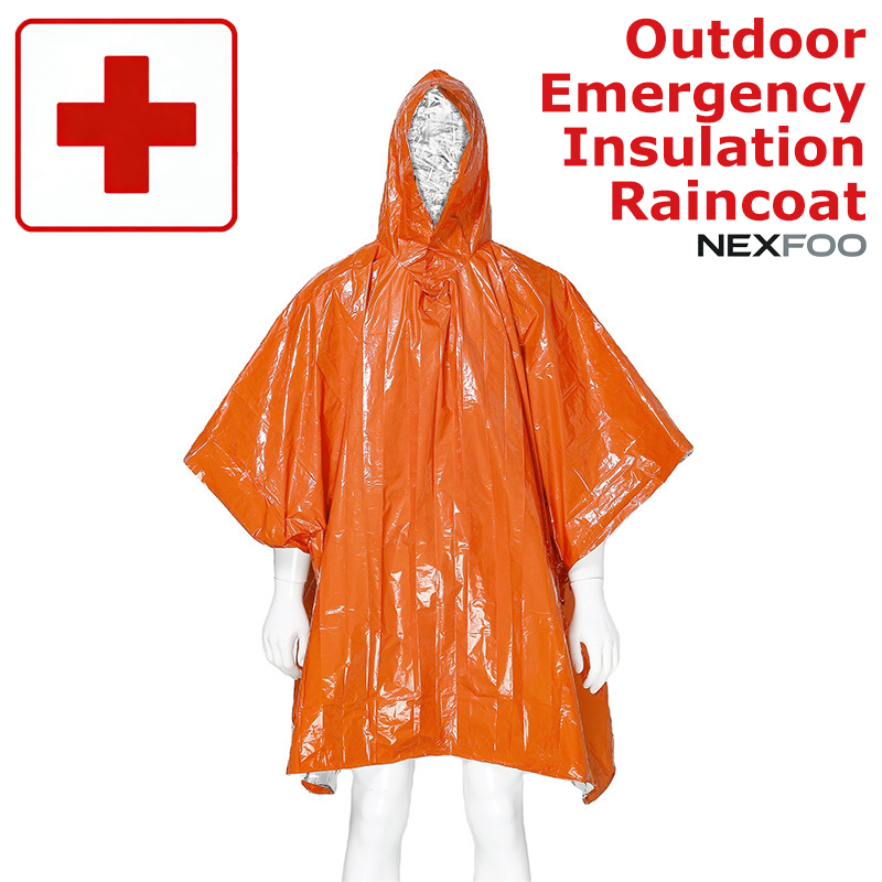 Multifunktionaler Notfall-Rege – Emergency Poncho Rain Bewertung und Preis