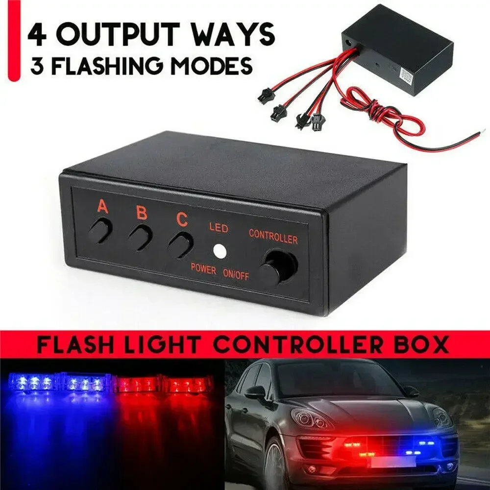 4 Wege LED Strobe Blitzlicht B – Sos Light Strobe Bewertung und Preis