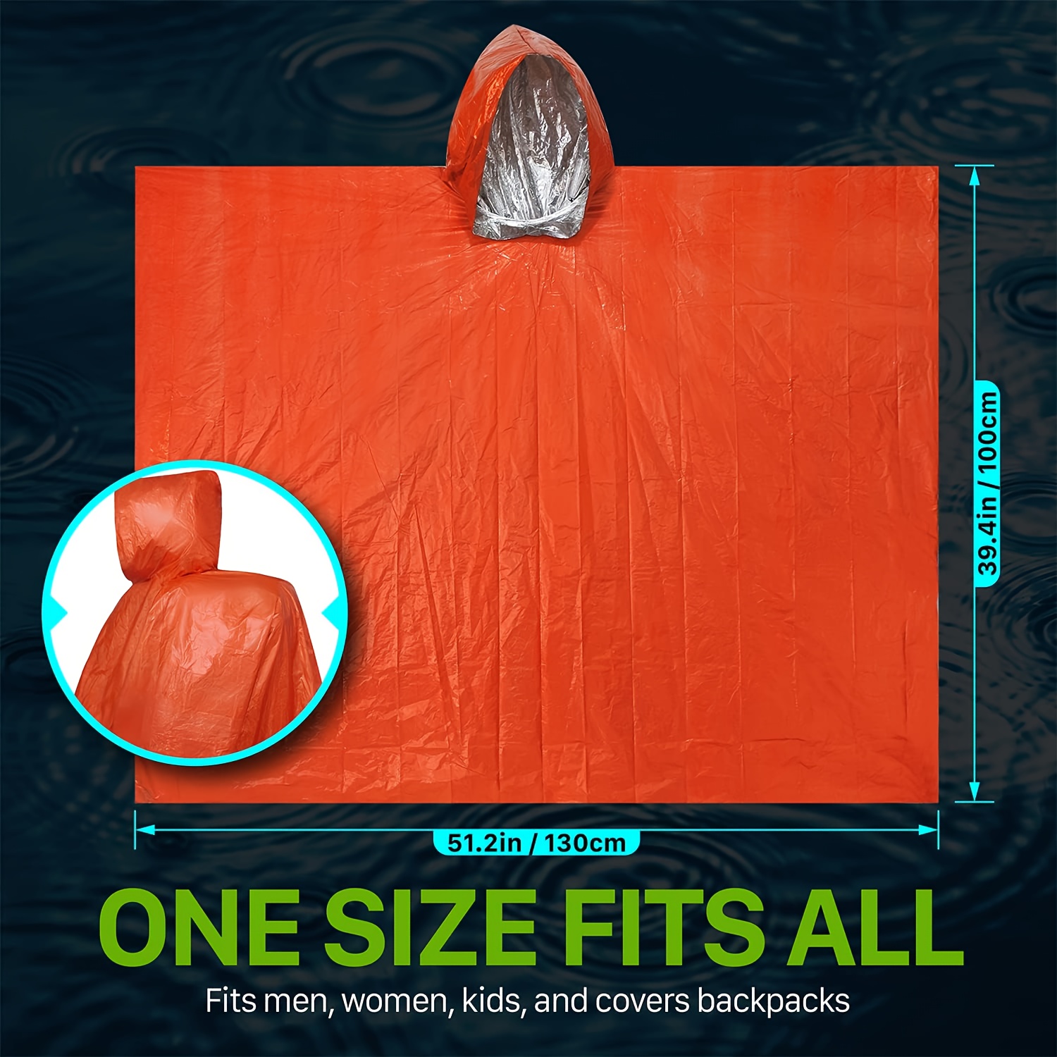 9-teiliges Notfall-Überlebenss – Emergency Mylar Tent Bewertung und Preis