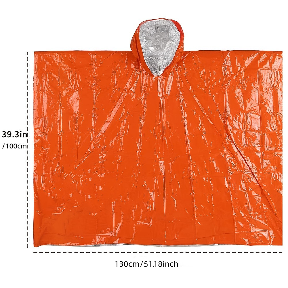 Notfall-Einweg-Regenponcho aus – Emergency Poncho Rain Bewertung und Preis